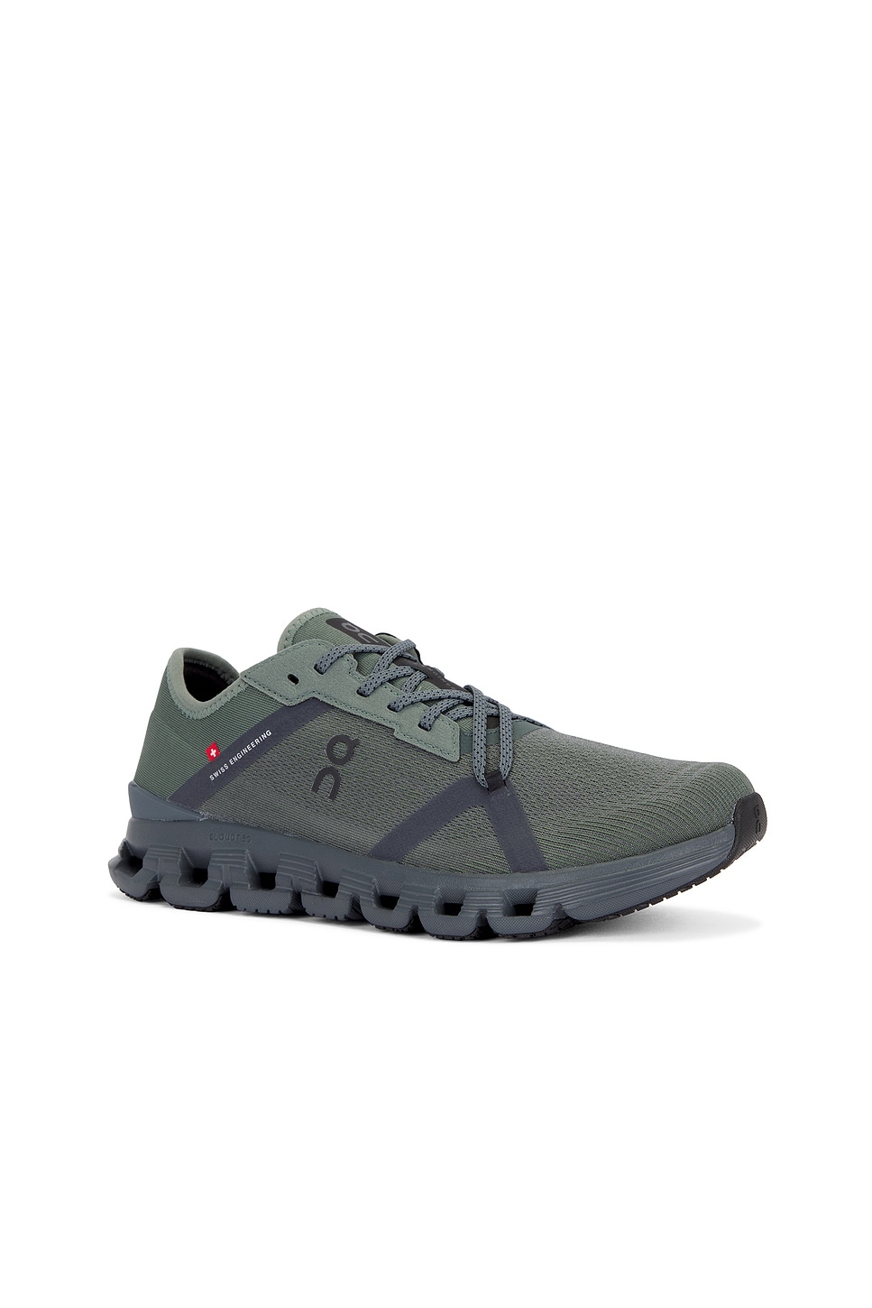 On Mens Olive Ste Cloud X 4 Ad Woven Trainers In Green