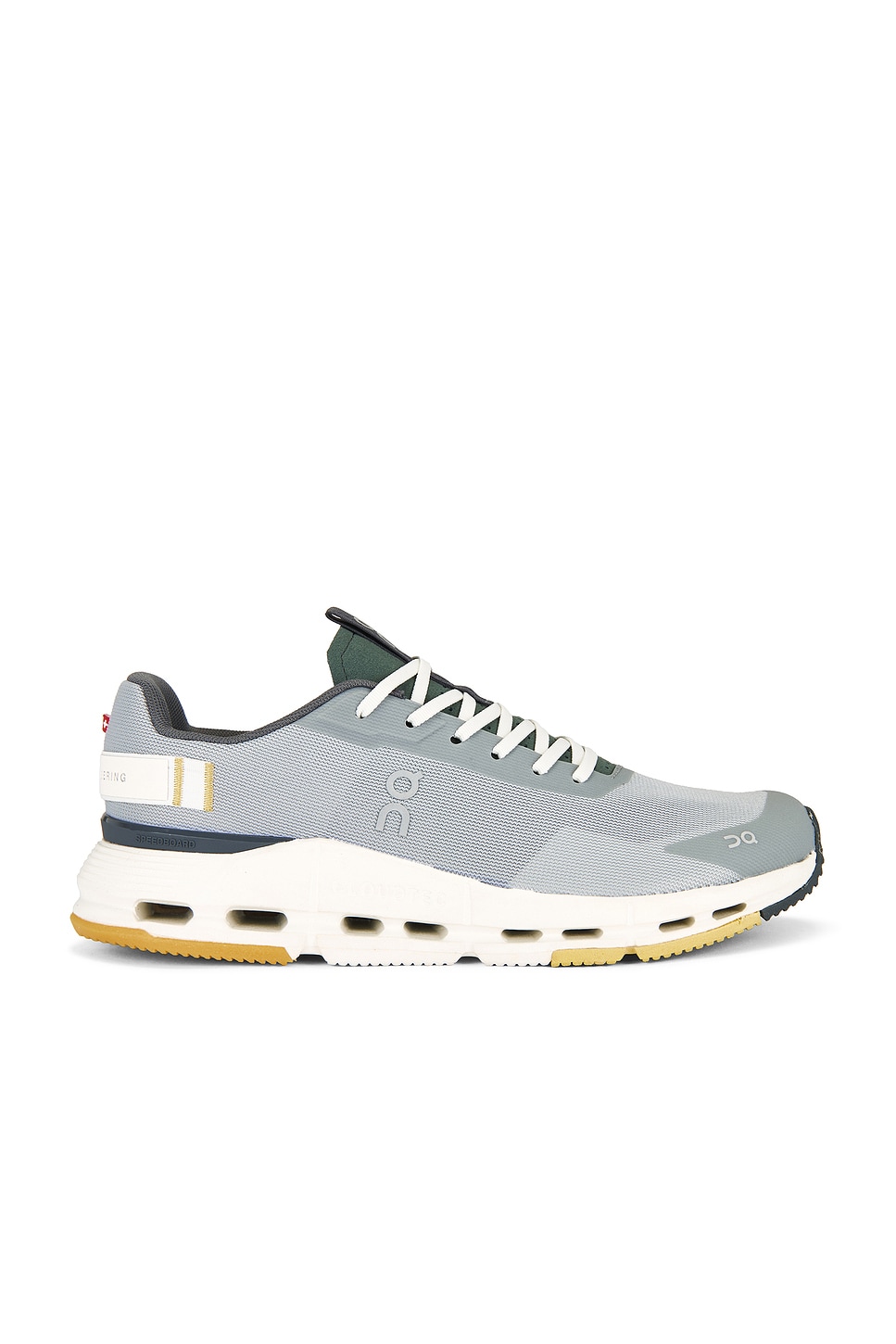 Image 1 of On Cloudnova Form 2 Sneaker in Glacier & Olive