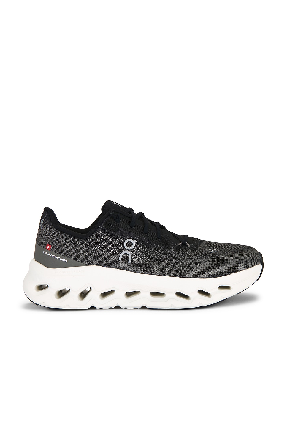 Image 1 of On Cloudtilt Sneakers in Black & Asphalt