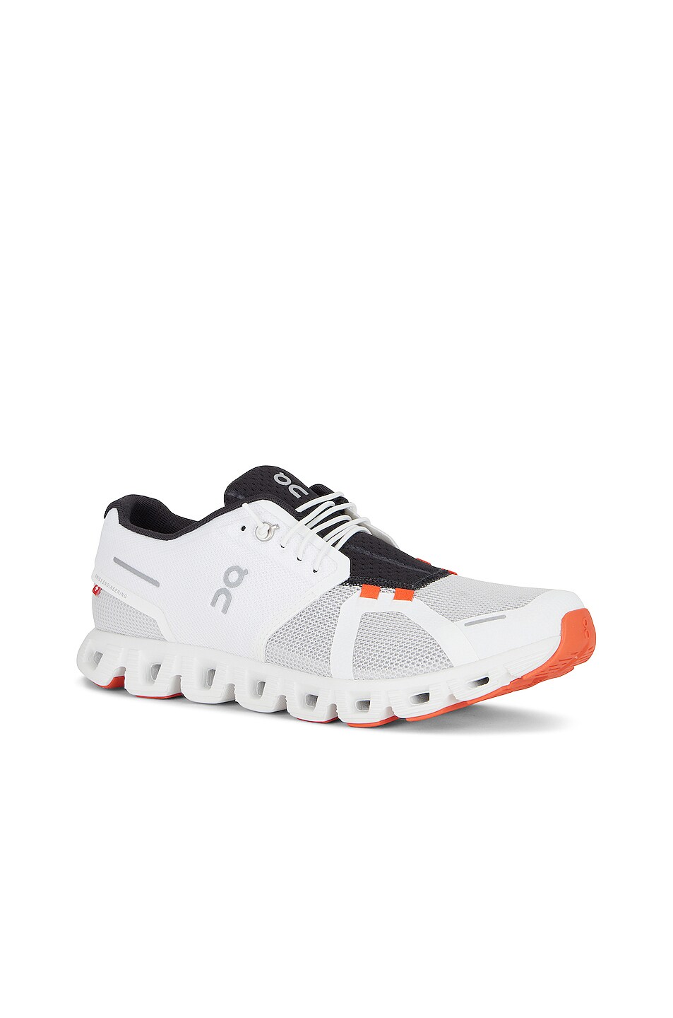 On Cloud 5 Push in White & Flame | FWRD