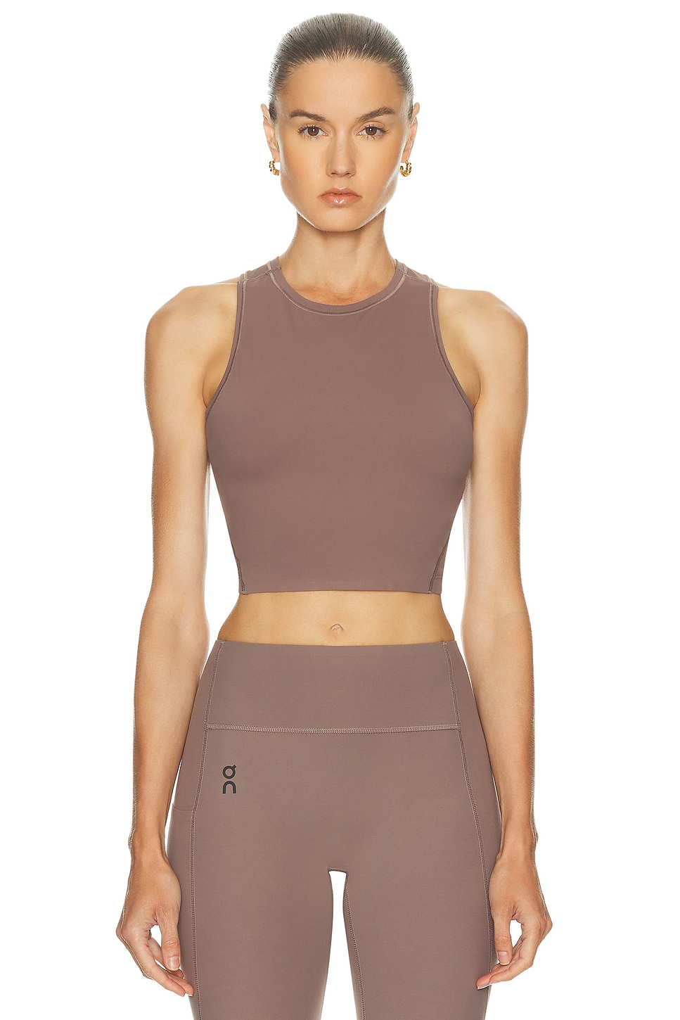 Image 1 of On Studio Crop Top in Ash