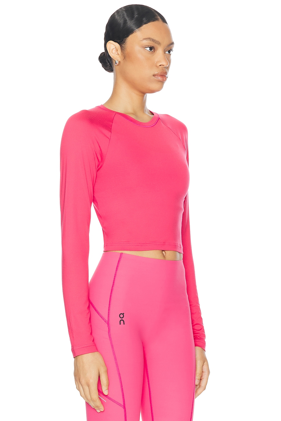 Shop On Movement Lg-t Crop Top In Pink