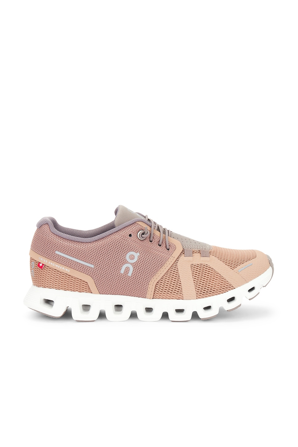 Image 1 of On Cloud 5 Sneaker in Rosebrown & Fog