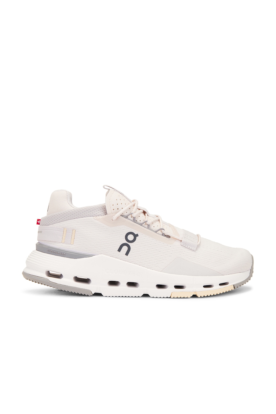 On Cloudnova 2 Sneaker in Sand & Fog | FWRD