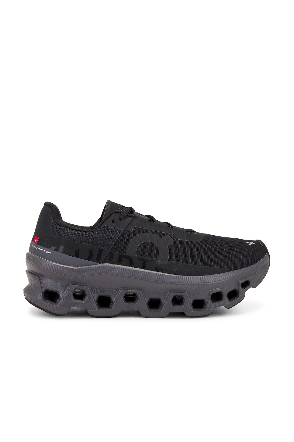 Image 1 of On Cloudmonster Sneaker in Black & Magnet