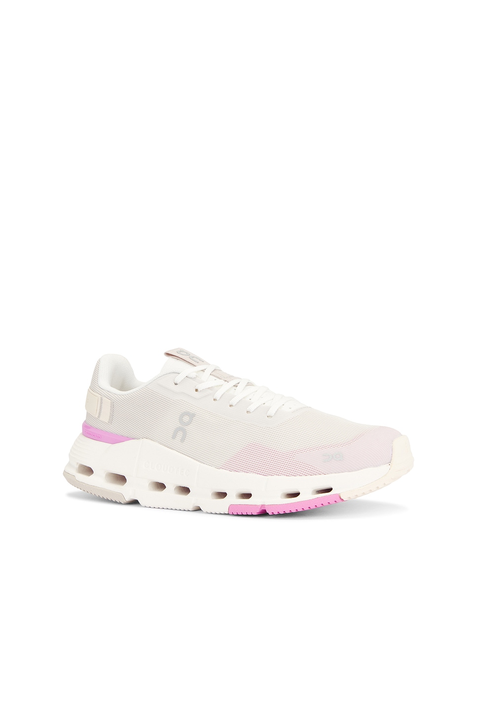 On Cloudnova Form 2 Sneaker in Pearl & Raspberry | FWRD