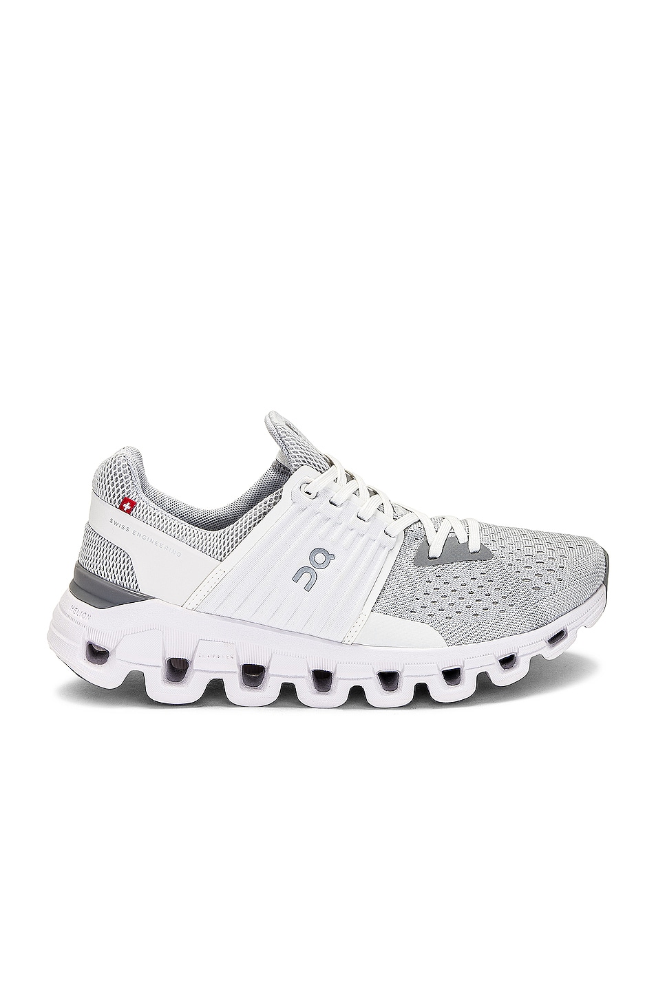 Image 1 of On Cloudswift Sneaker in Glacier & White