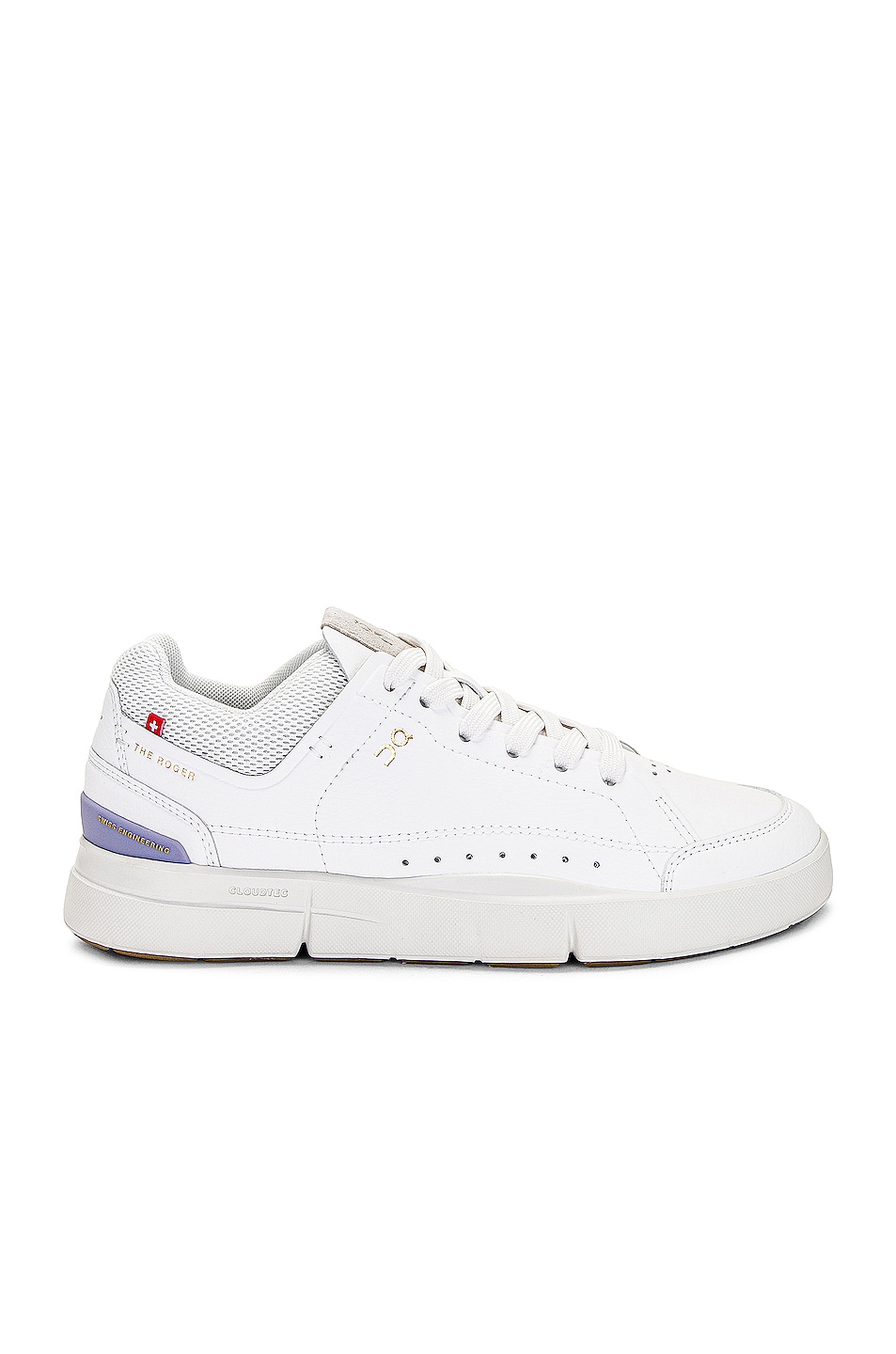 Image 1 of On the Roger Centre Court Sneaker in White Lavender