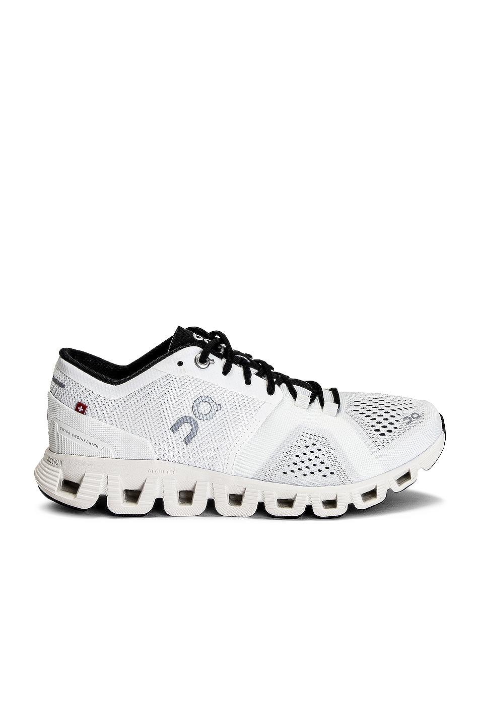 Image 1 of On Cloud X Sneaker in White & Black