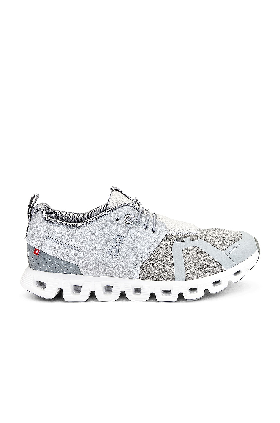 Image 1 of On Cloud 5 Terry Sneaker in Glacier & Lunar