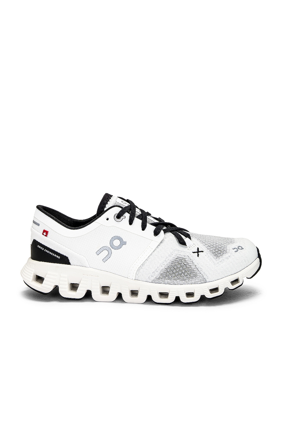 Image 1 of On Cloud X 3 Sneaker in White & Black