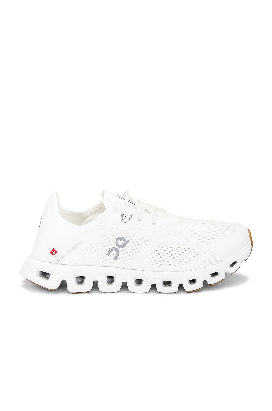 Image 1 of On Cloud 5 Coast Sneaker in All White