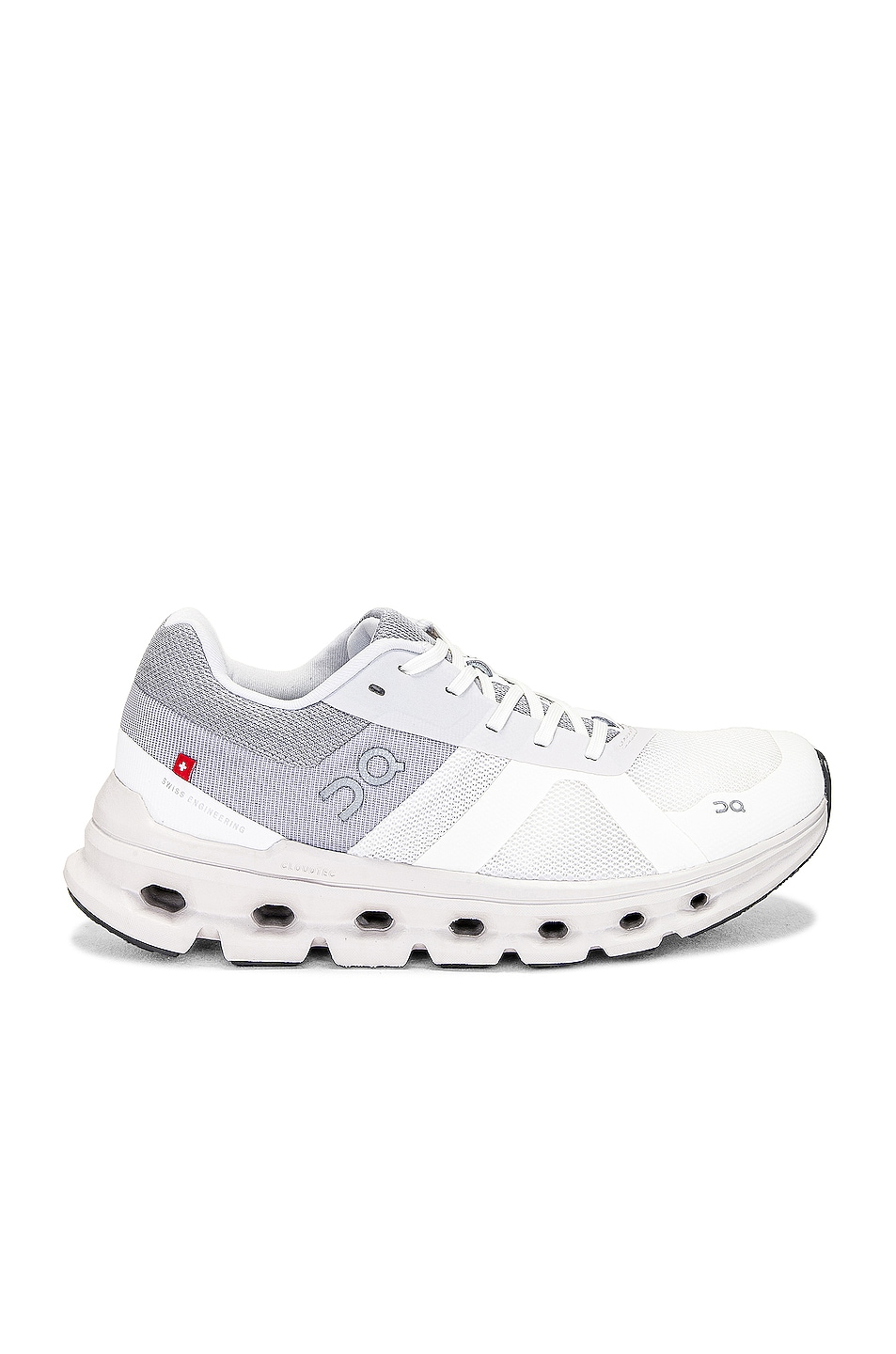 Image 1 of On Cloudrunner Sneaker in White & Frost