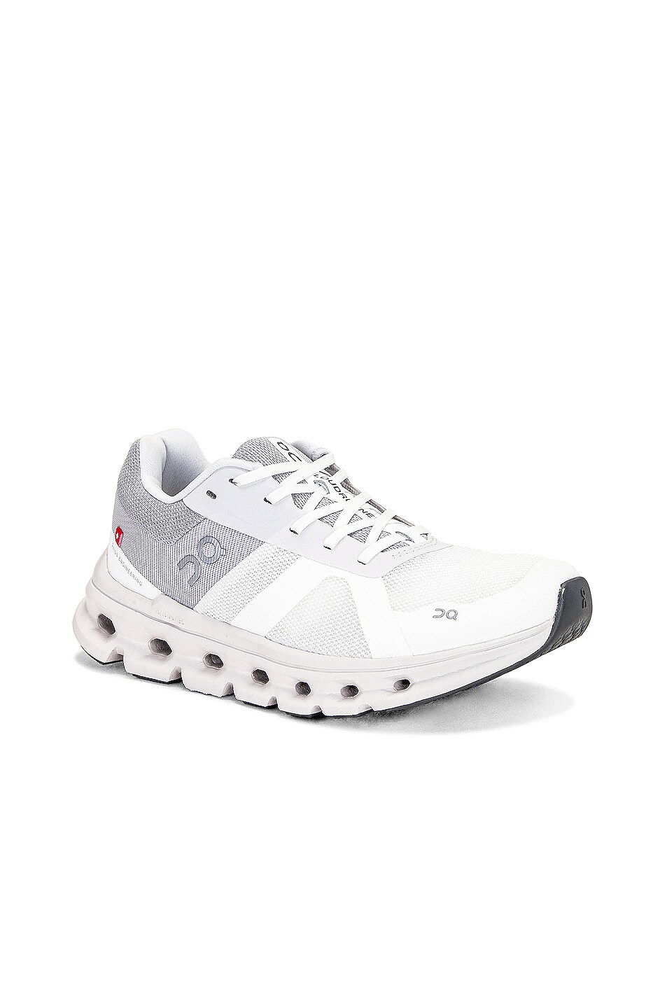 On Cloudrunner Sneaker in White & Frost | FWRD