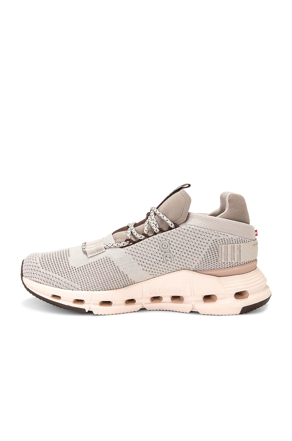 On Cloudnova Sneaker in Pearl & Shell | FWRD