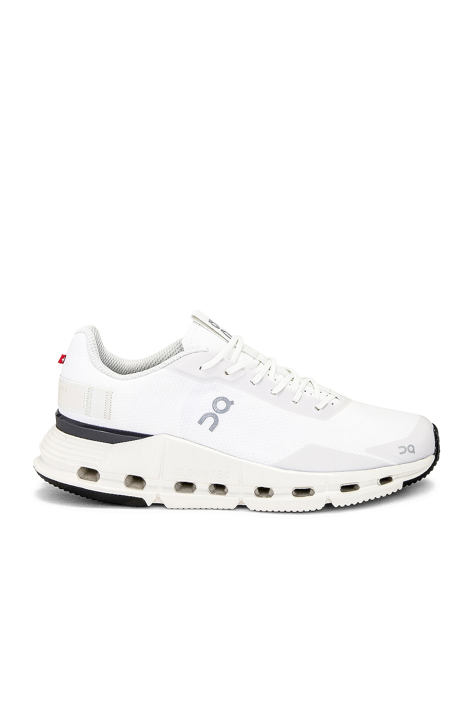 Image 1 of On Cloudnova Form Sneaker in White & Eclipse