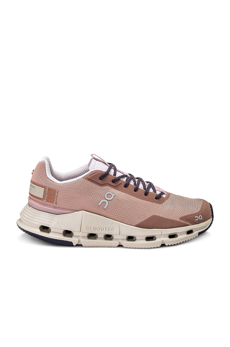 Image 1 of On Cloudnova Form Sneaker in Rosebrown & Orchid