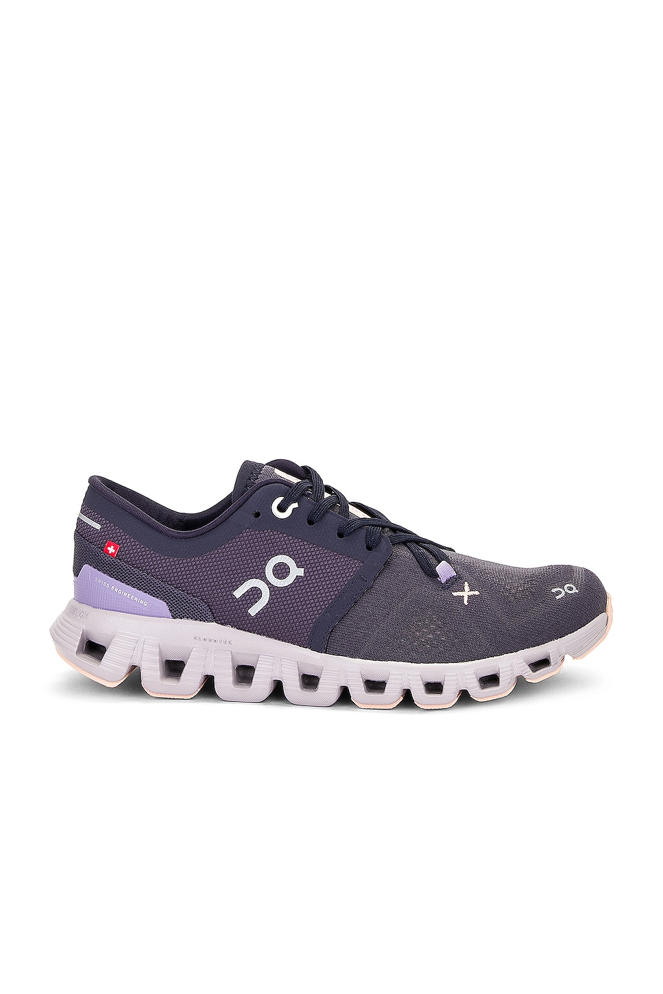 Image 1 of On Cloud X 3 Sneaker in Iron & Fade