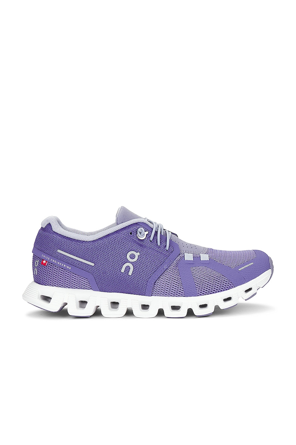 Image 1 of On Cloud 5 Sneaker in Blueberry & Feather