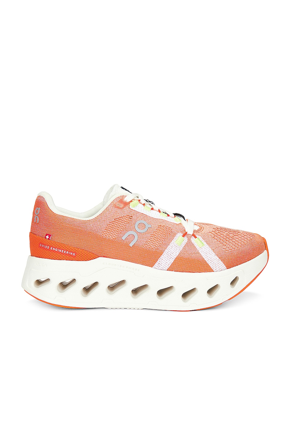 Image 1 of On Cloudeclipse Sneaker in Flame & Ivory