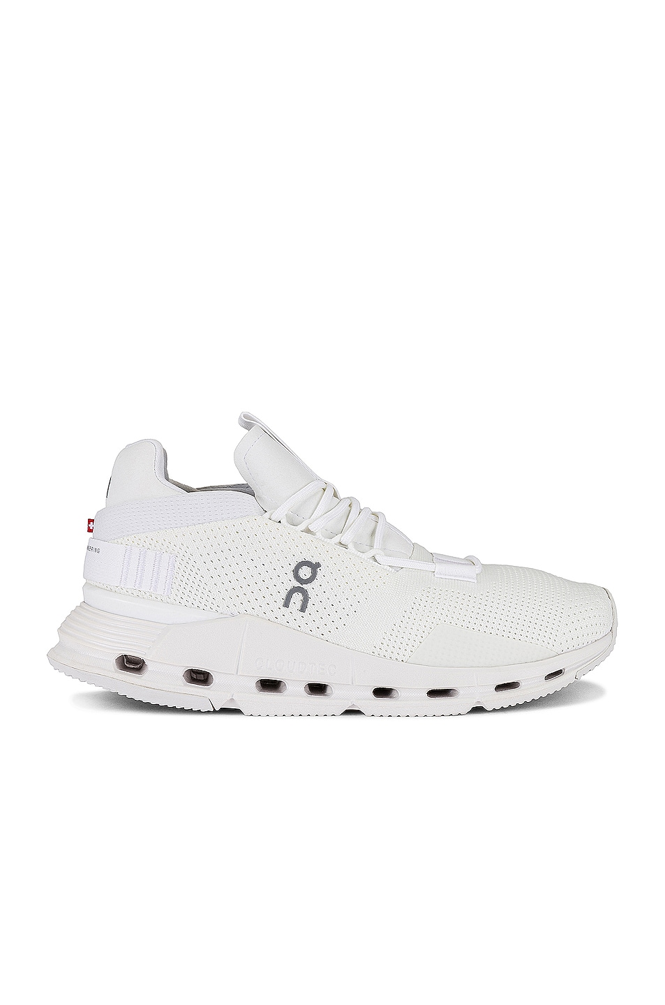 Image 1 of On Cloudnova Sneaker in All White