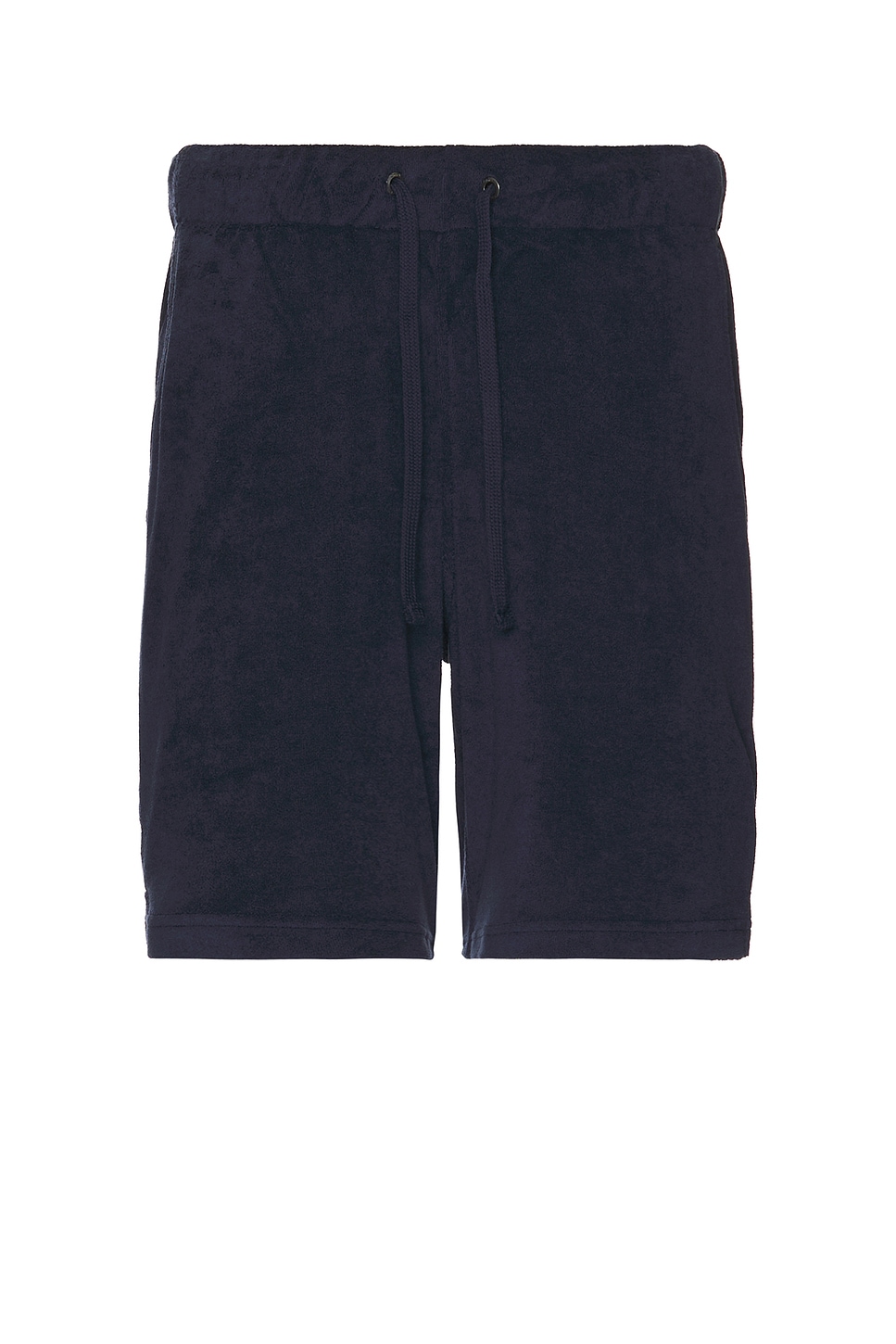 Image 1 of onia Towel Terry Pull-on Short in Deep Navy