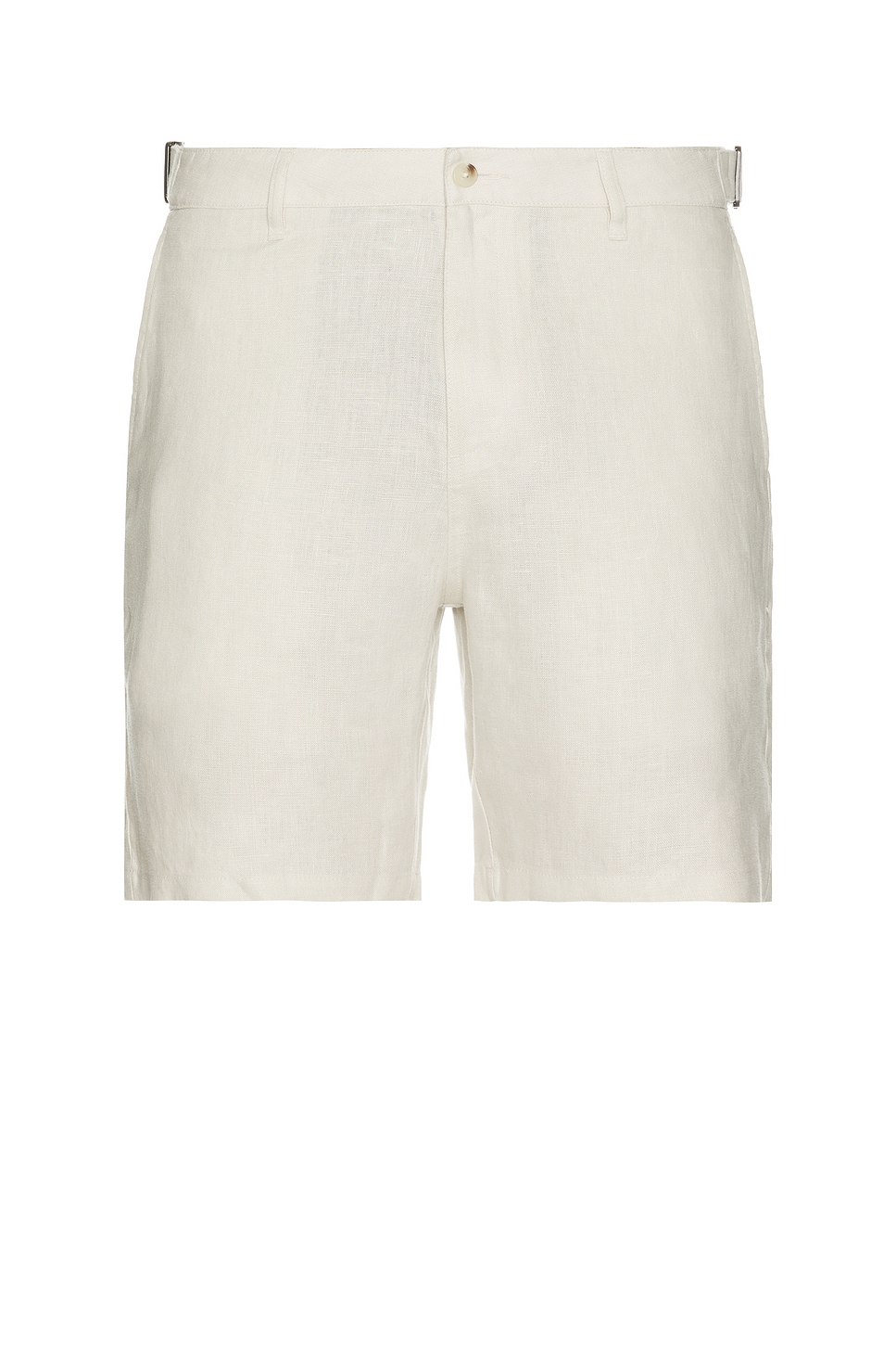 Image 1 of onia Linen Fixed Waist Shorts in Stone