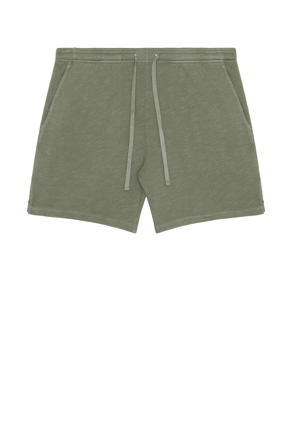 Slub Terry Shorts in Sage