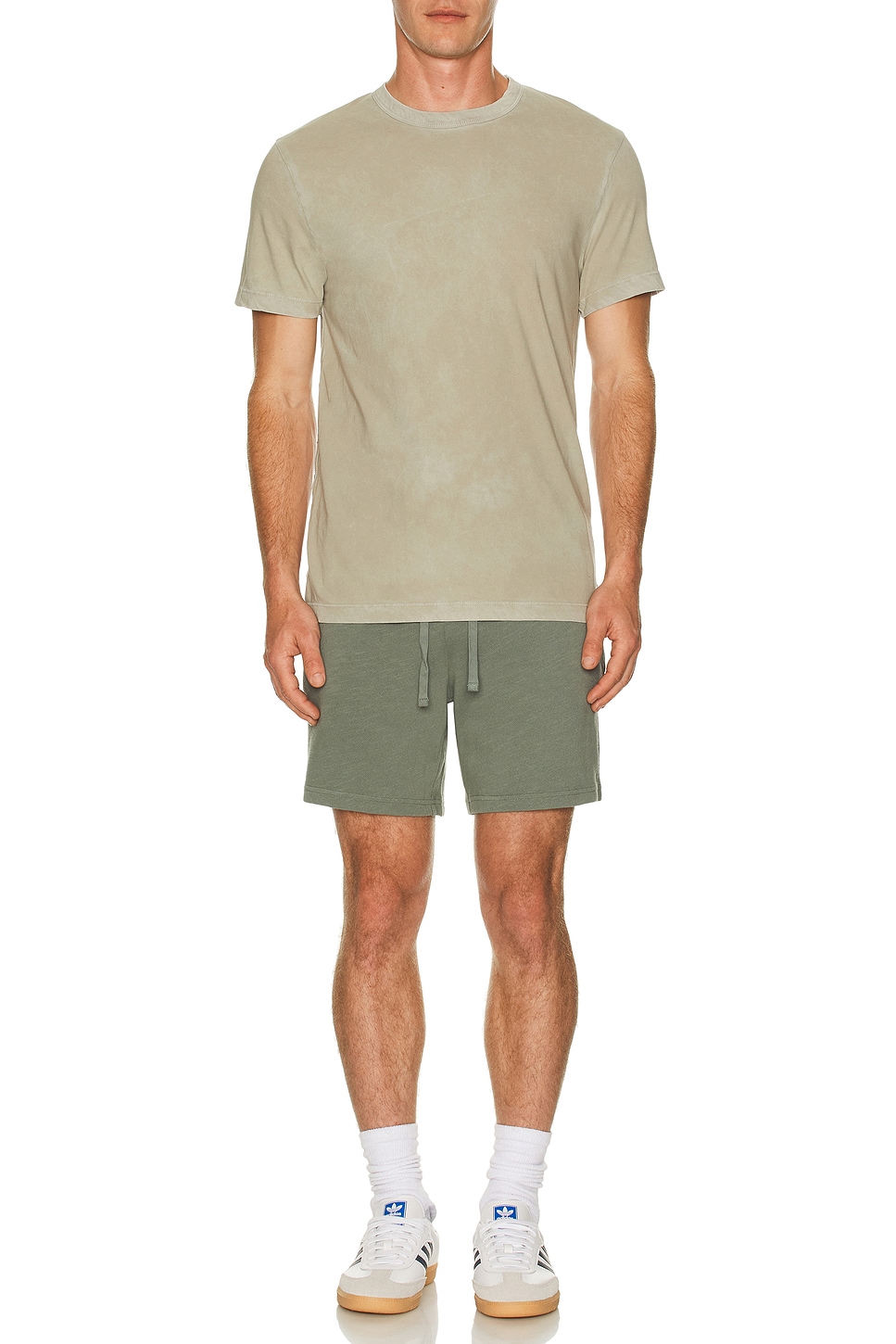 Image 1 of onia Slub Terry Shorts in Agave