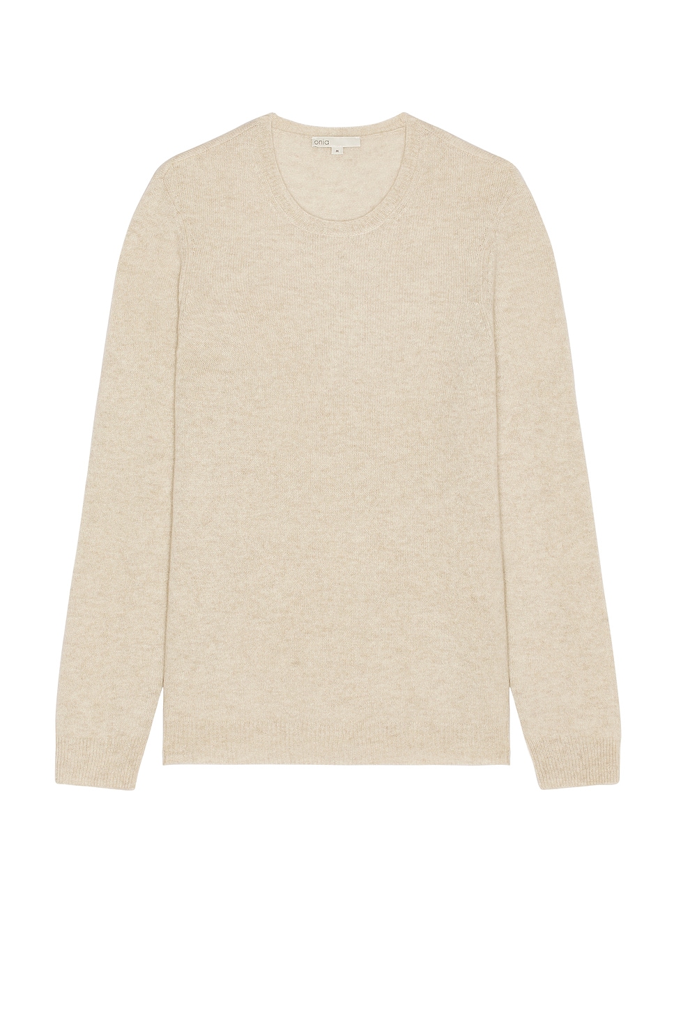 Image 1 of onia Featherweight Cashmere Sweater in Stone