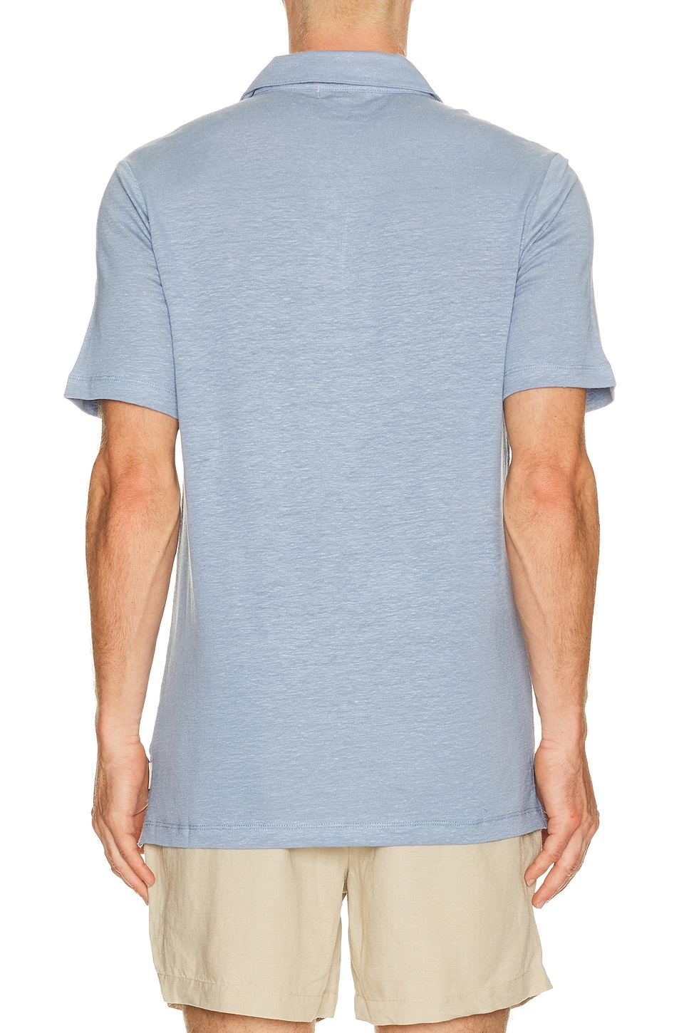 onia Shaun Stretch Linen Polo | Thumbnail 2