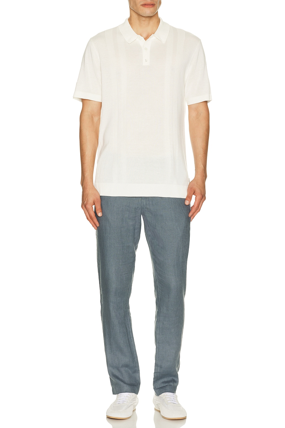 onia Silk Ribbed Knit Polo Shirt | Thumbnail 7 onia Silk Ribbed Knit Polo Shirt | Thumbnail 7
