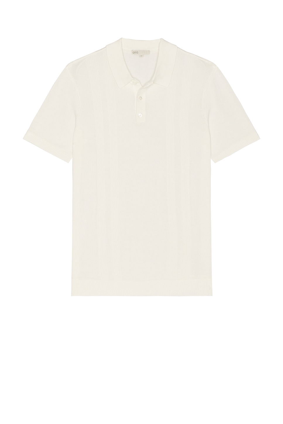 onia Silk Ribbed Knit Polo Shirt | Thumbnail 8 onia Silk Ribbed Knit Polo Shirt | Thumbnail 8
