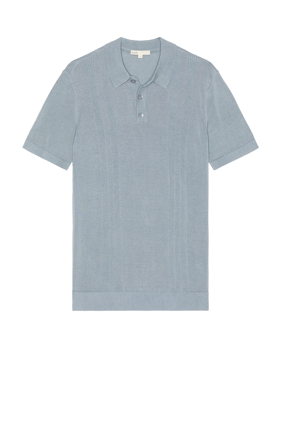 onia Silk Ribbed Knit Polo Shirt | Thumbnail 8 onia Silk Ribbed Knit Polo Shirt | Thumbnail 8