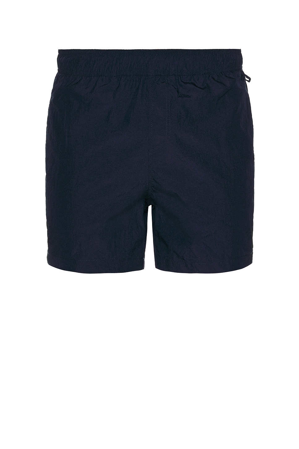 Nylon Crinkle 5 Swim Trunk in Navy
