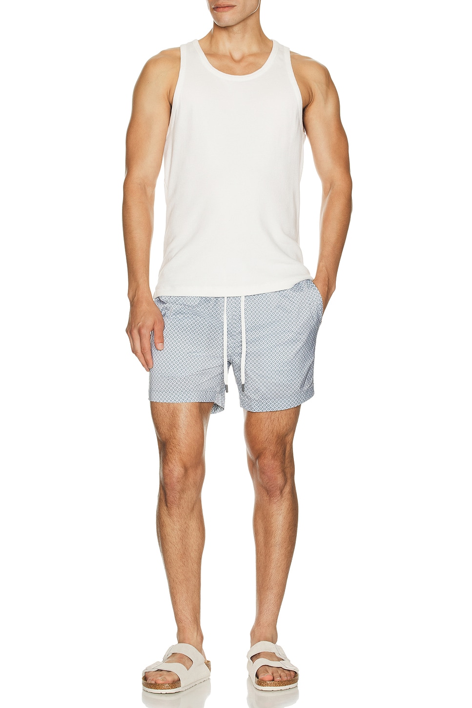 Image 1 of onia Charles 5" Swim Trunks in Agave