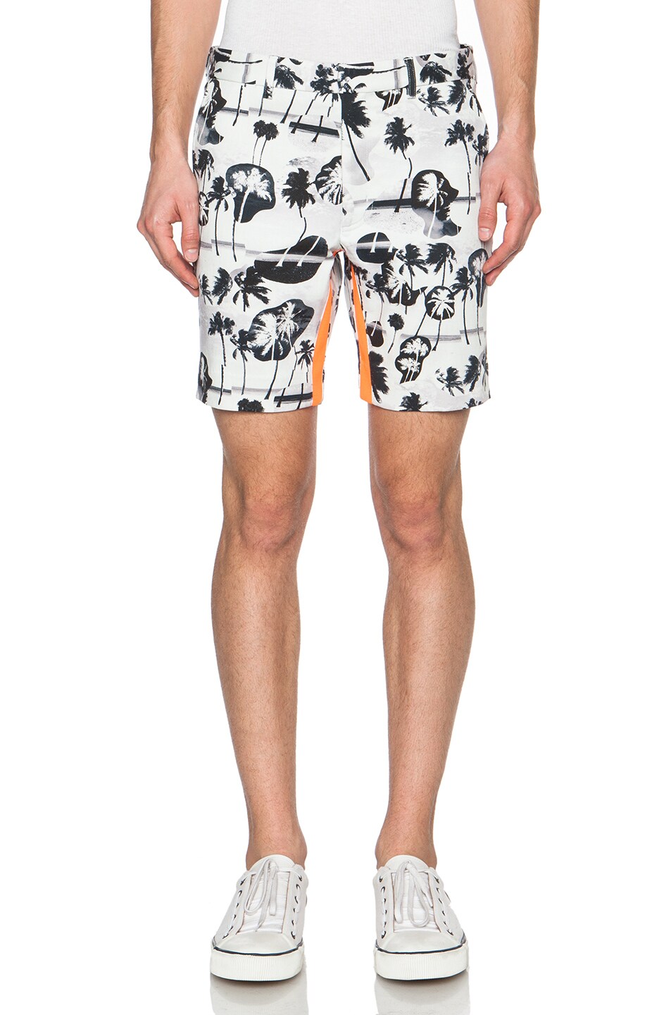 Image 1 of Opening Ceremony Palm Collage Reflex Shorts in Black Multi