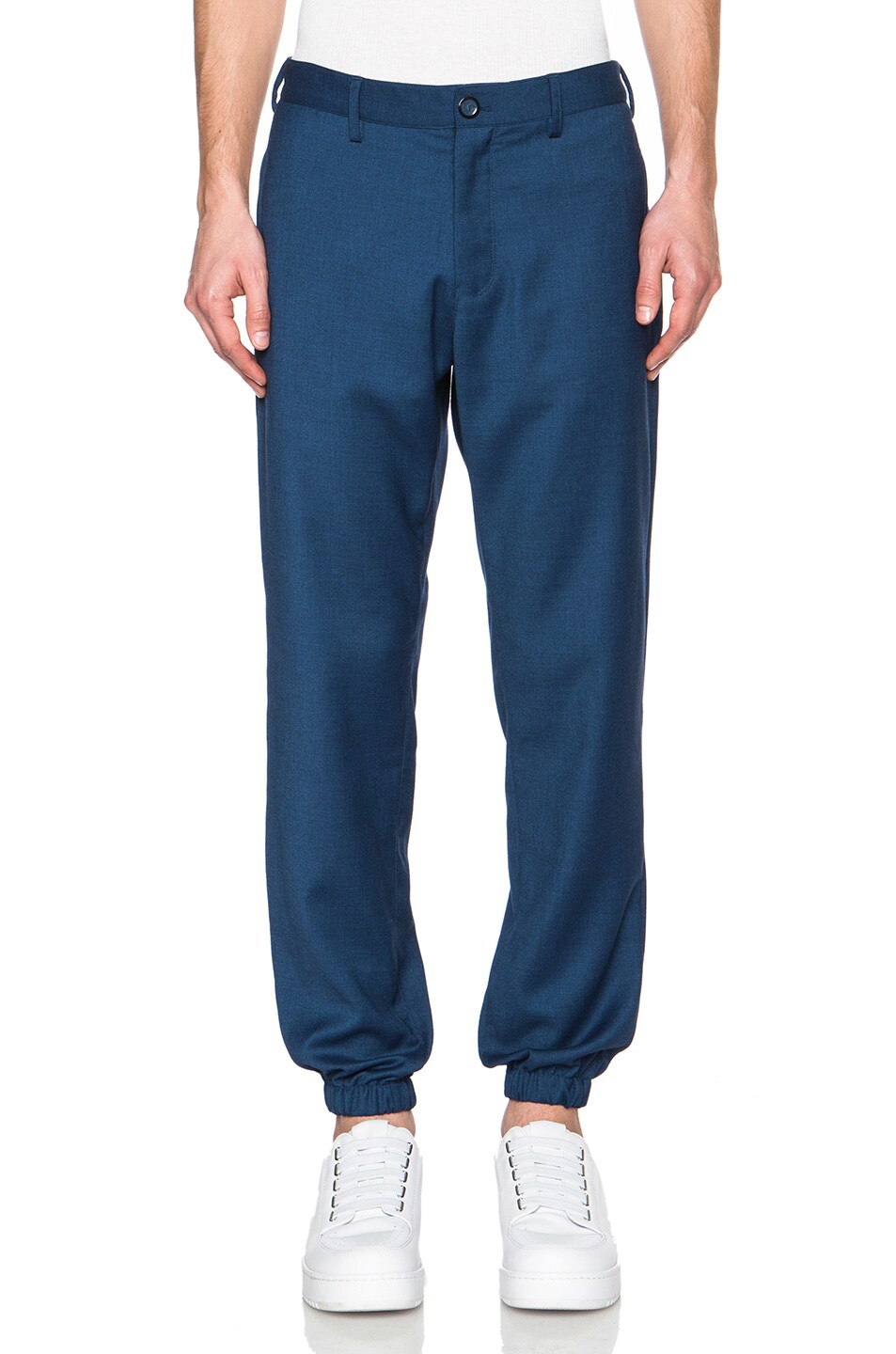 Image 1 of Opening Ceremony Weir Suiting Track Pants in Eclipse Blue