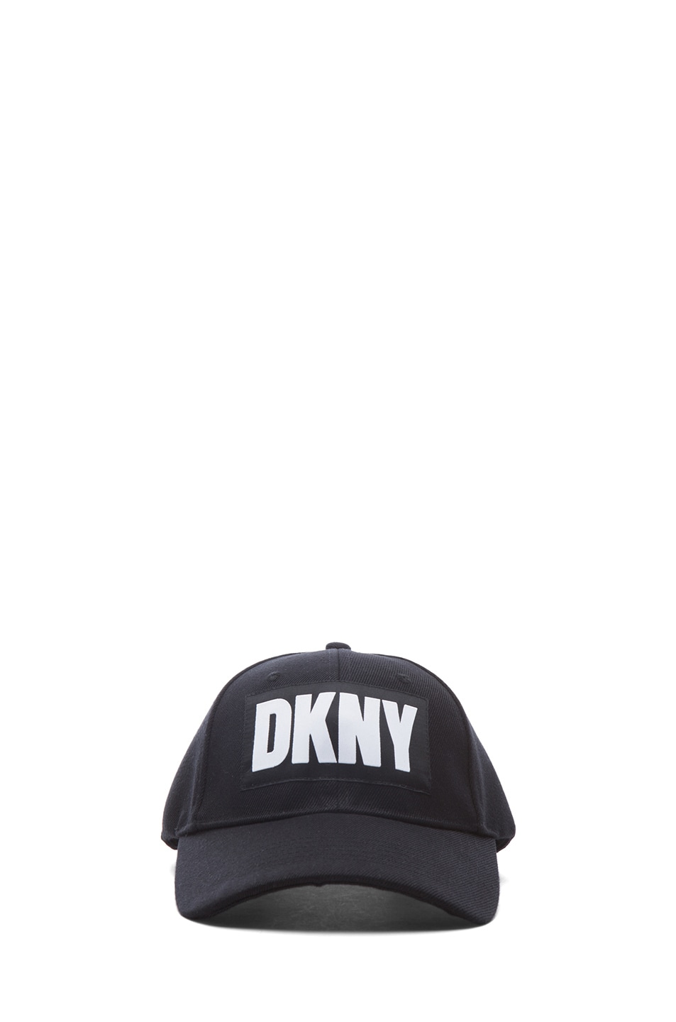 Image 1 of Opening Ceremony x DKNY Poly Baseball Hat in Black