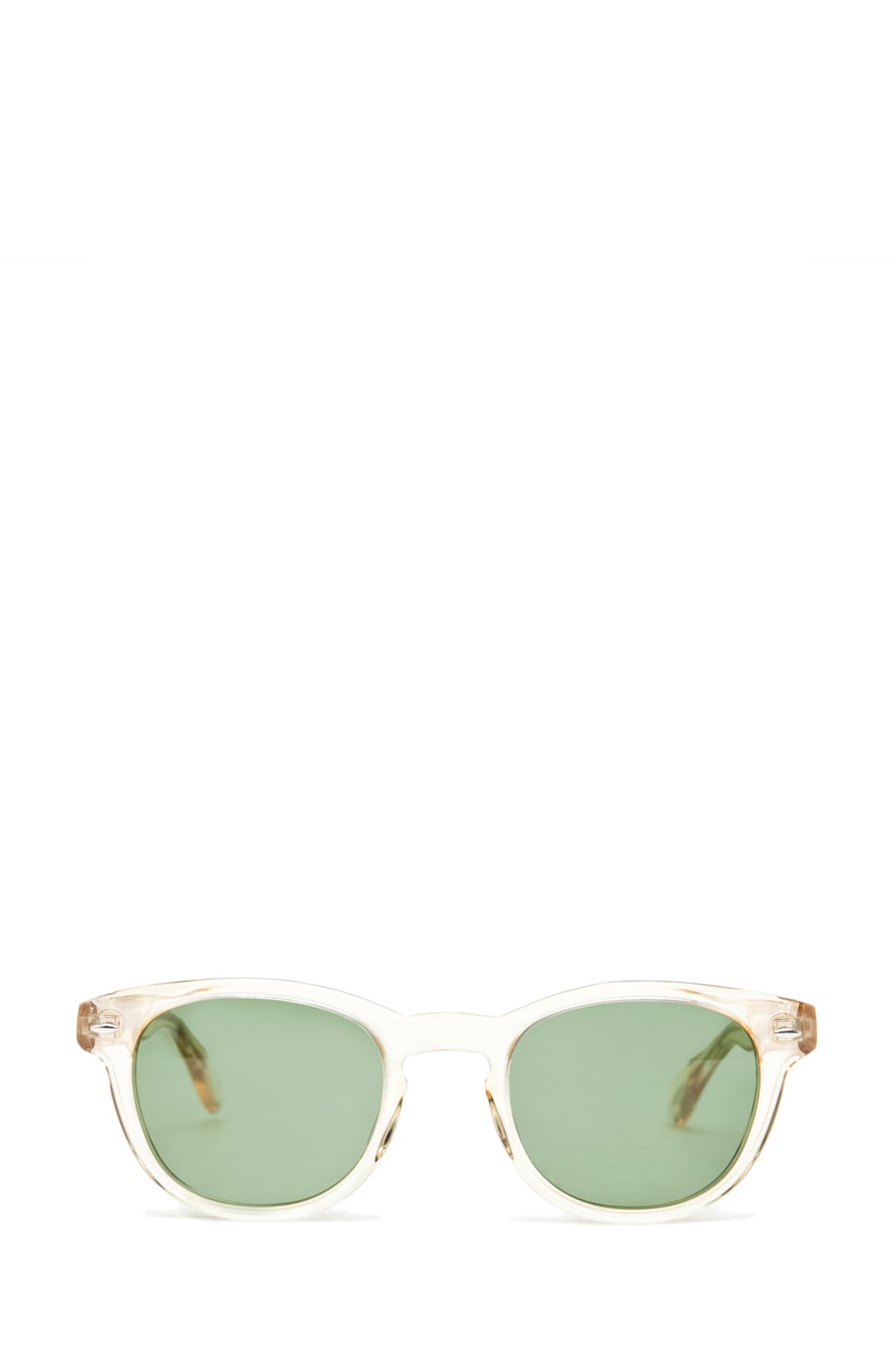 Image 1 of Oliver Peoples Sheldrake in Buff & Mineral Glass Green