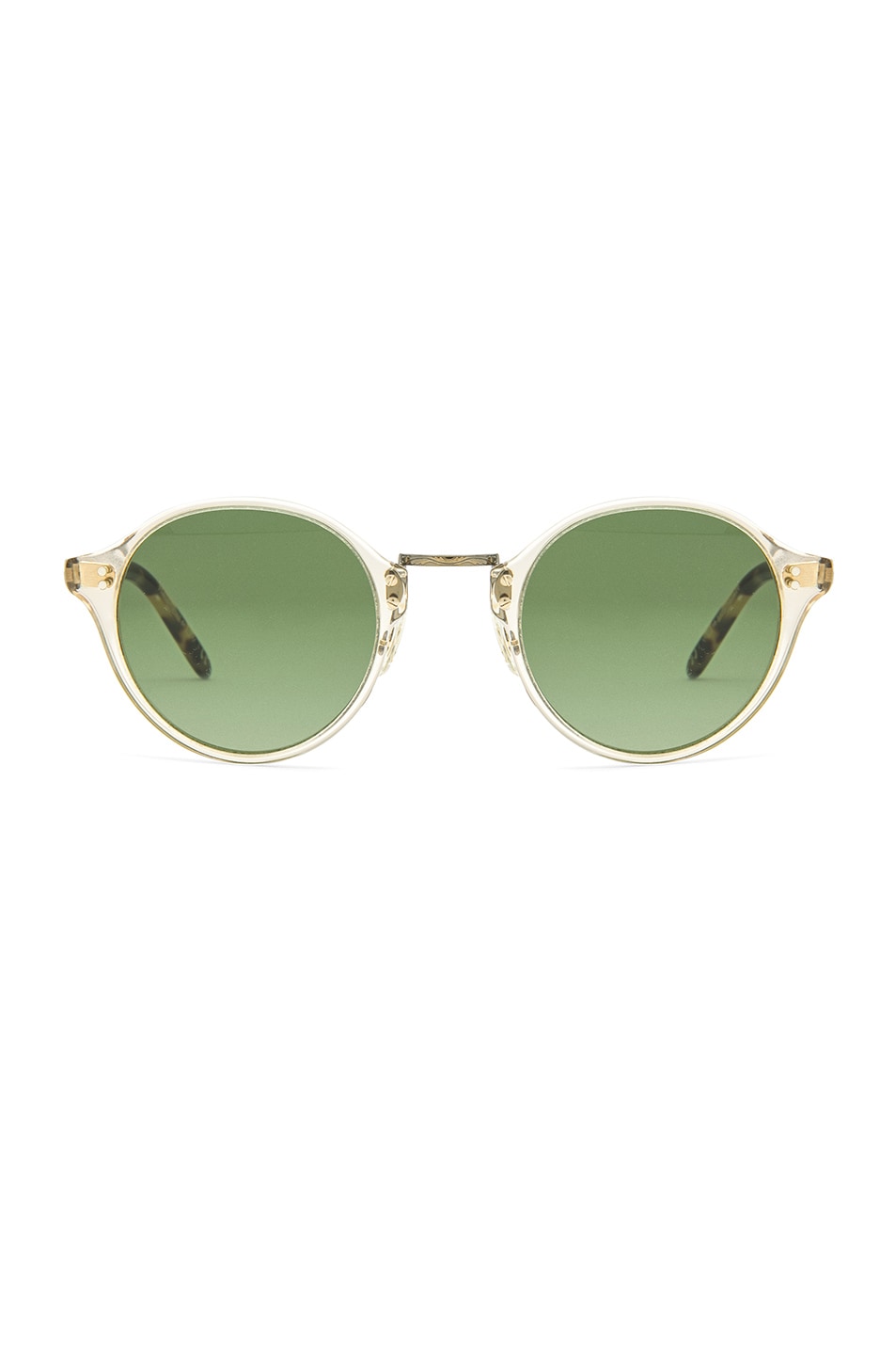 Image 1 of Oliver Peoples Buff Sunglasses in Green