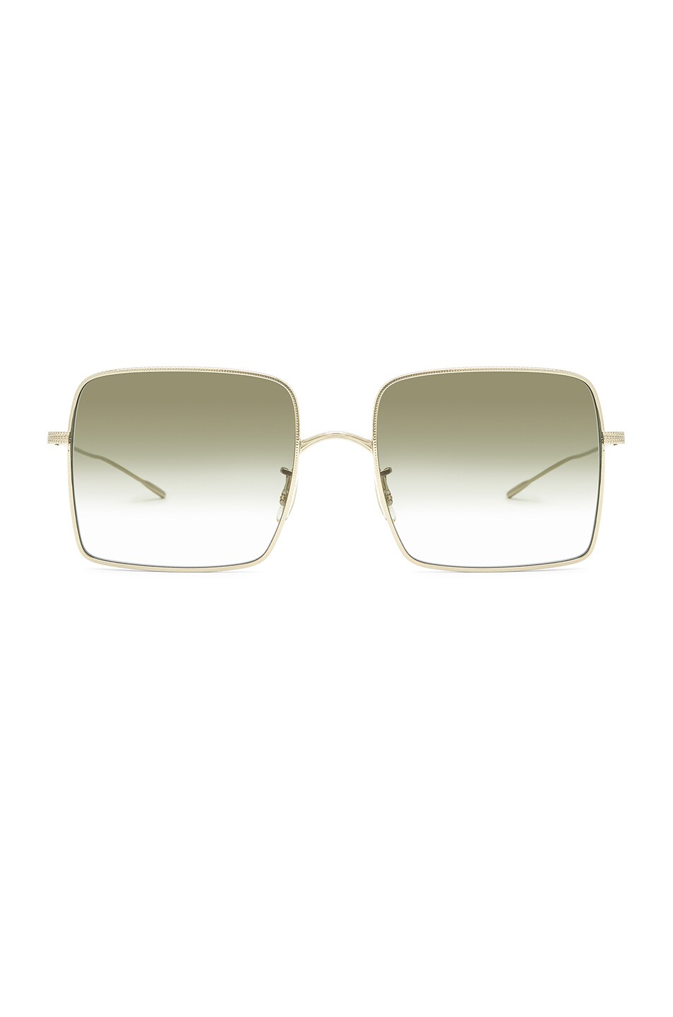 Image 1 of Oliver Peoples Rassine Sunglasses in Soft Gold & Olive