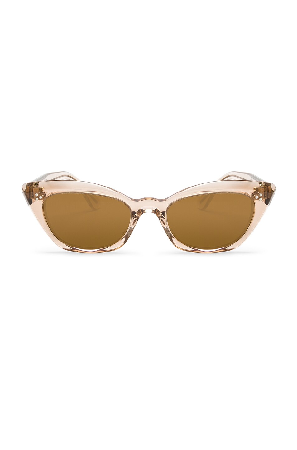 Image 1 of Oliver Peoples Bianka Sunglasses in Blush & Brown