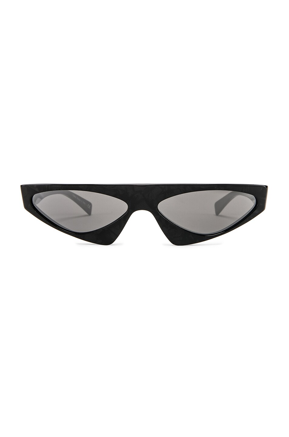 Image 1 of Oliver Peoples x Alain Mikli Josseline Sunglasses in Noir Mikli & Grey Silver Mirror