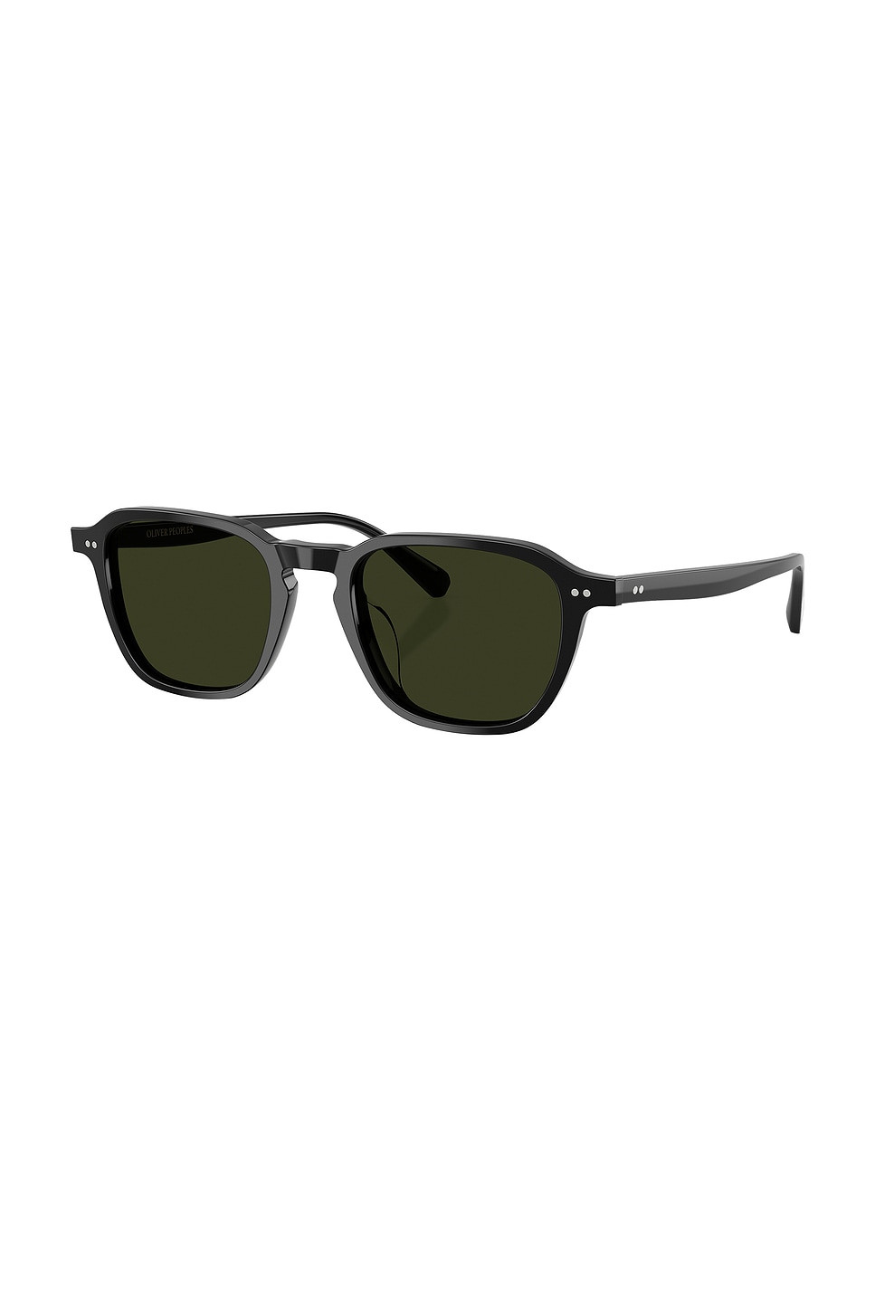 Oliver Peoples Square Sunglasses In Green