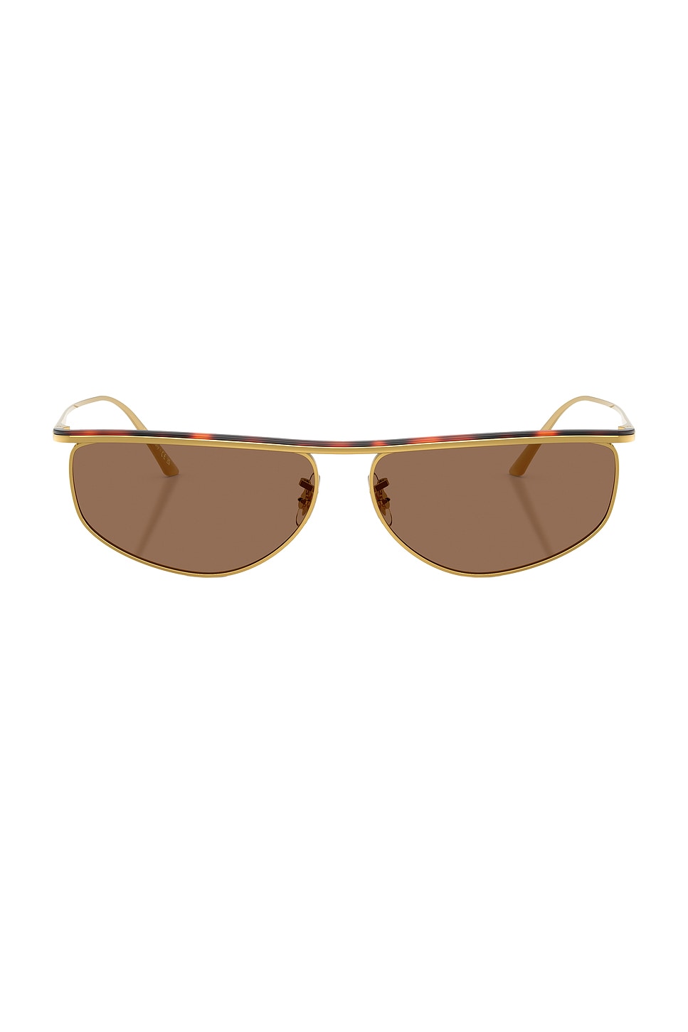 Oliver Peoples X Khaite 1986c Sunglasses In Brown