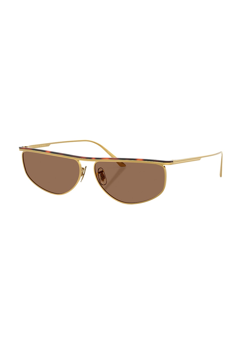 Oliver Peoples X Khaite 1986c Sunglasses In Brown