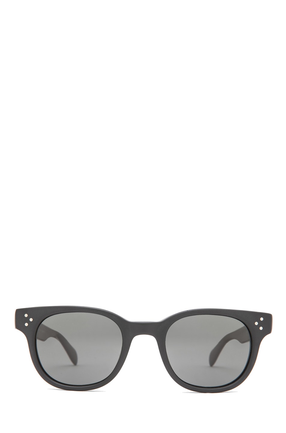Image 1 of Oliver Peoples Afton Polarized Sunglasses in Matte Black