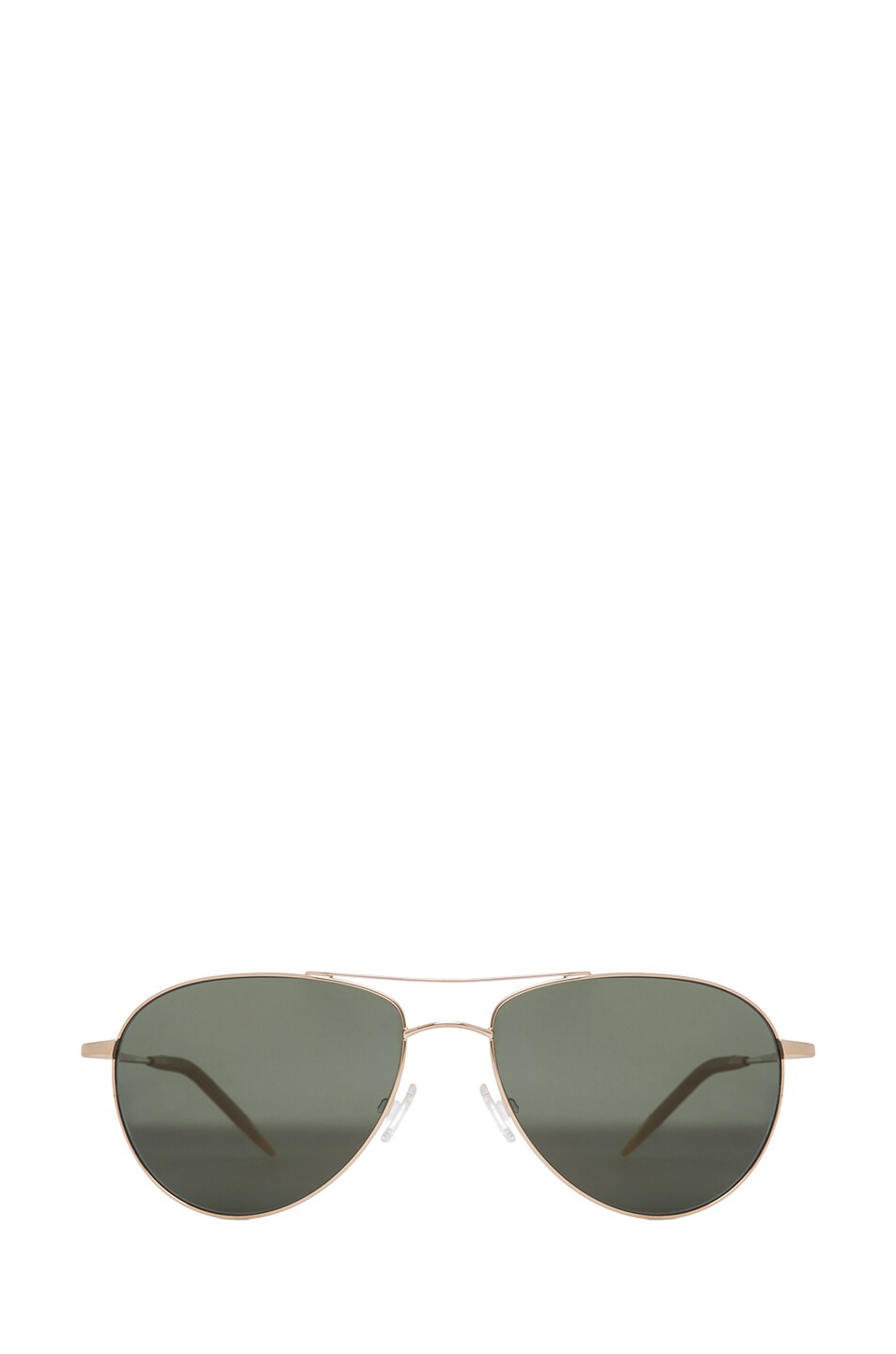 Image 1 of Oliver Peoples Benedict Polarized Sunglasses in Gold