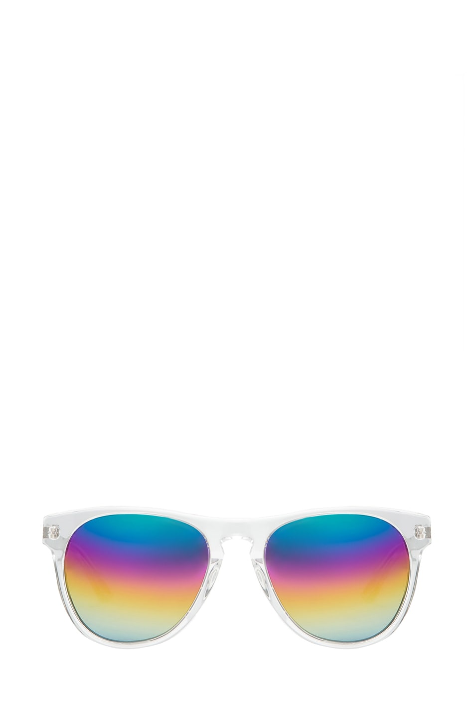 Image 1 of Oliver Peoples Braverman Photochromic Sunglasses  in Fashion Guide Crystal
